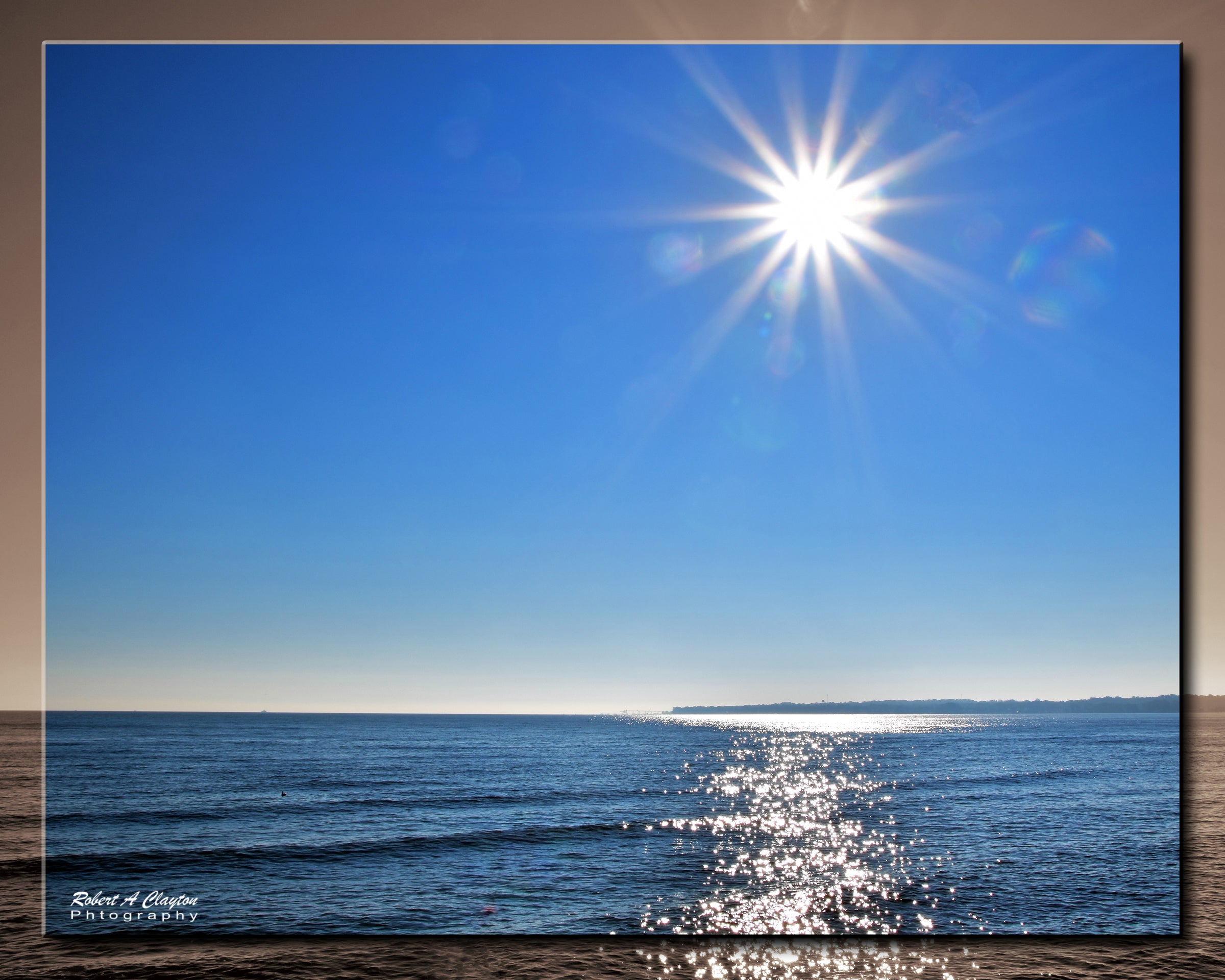 Sun Over Lake Erie